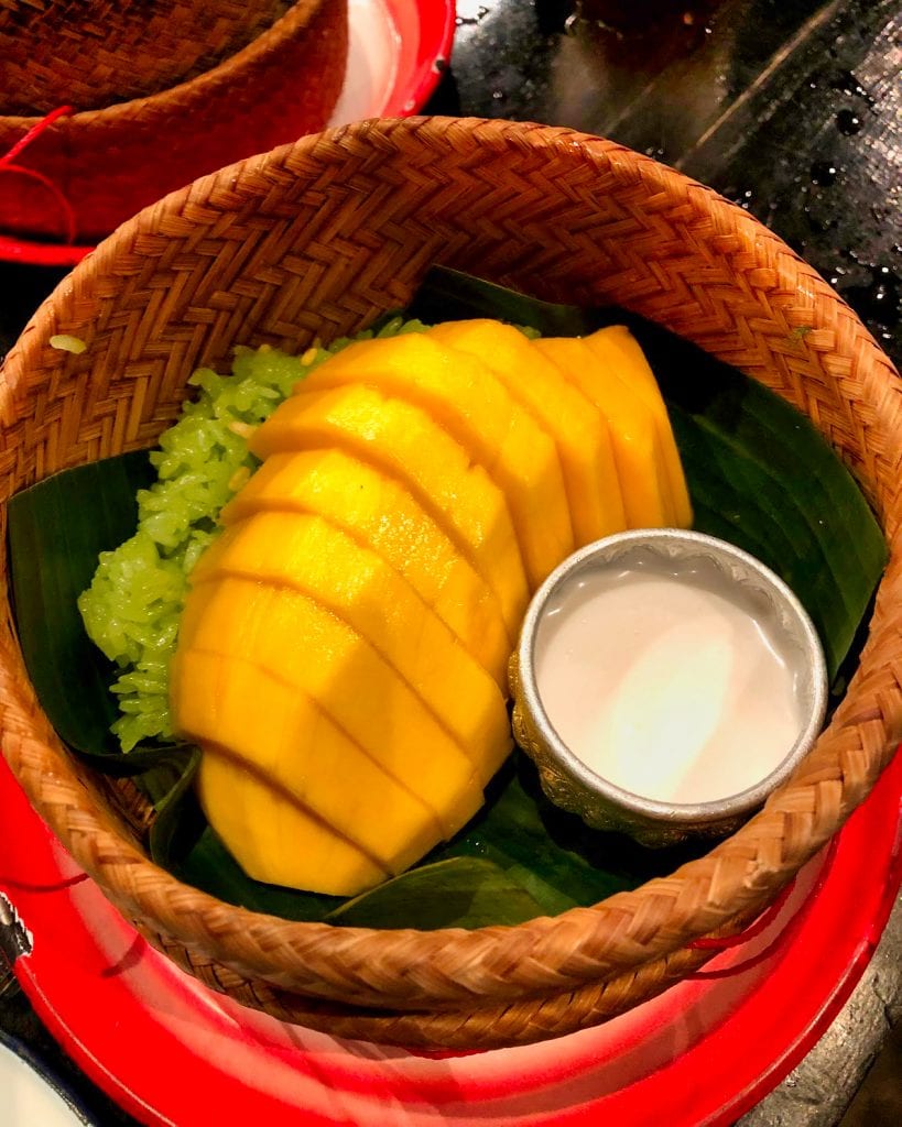 Mango sticky rice 