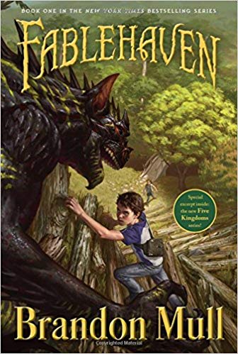 audiobook- the cover of fablehaven