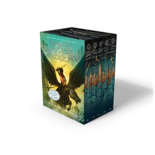 audiobook series- the box set of Percy Jackson