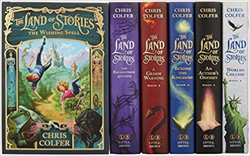 audio book series- the land of stories box set