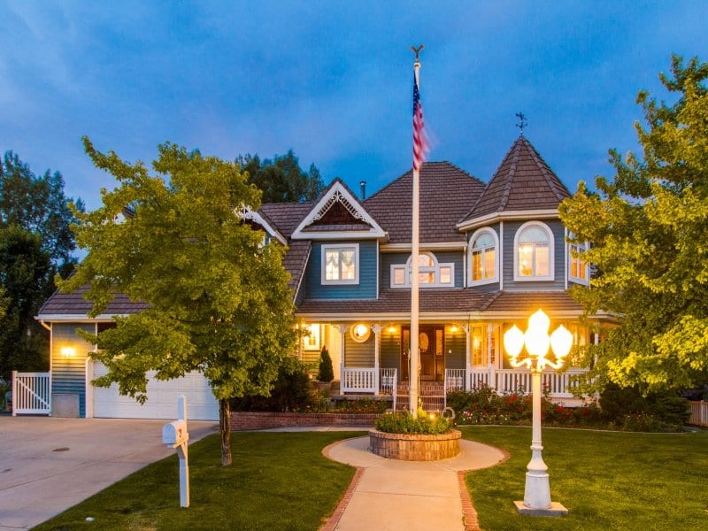 Our family home in Utah before we sold it and left for full time travel 