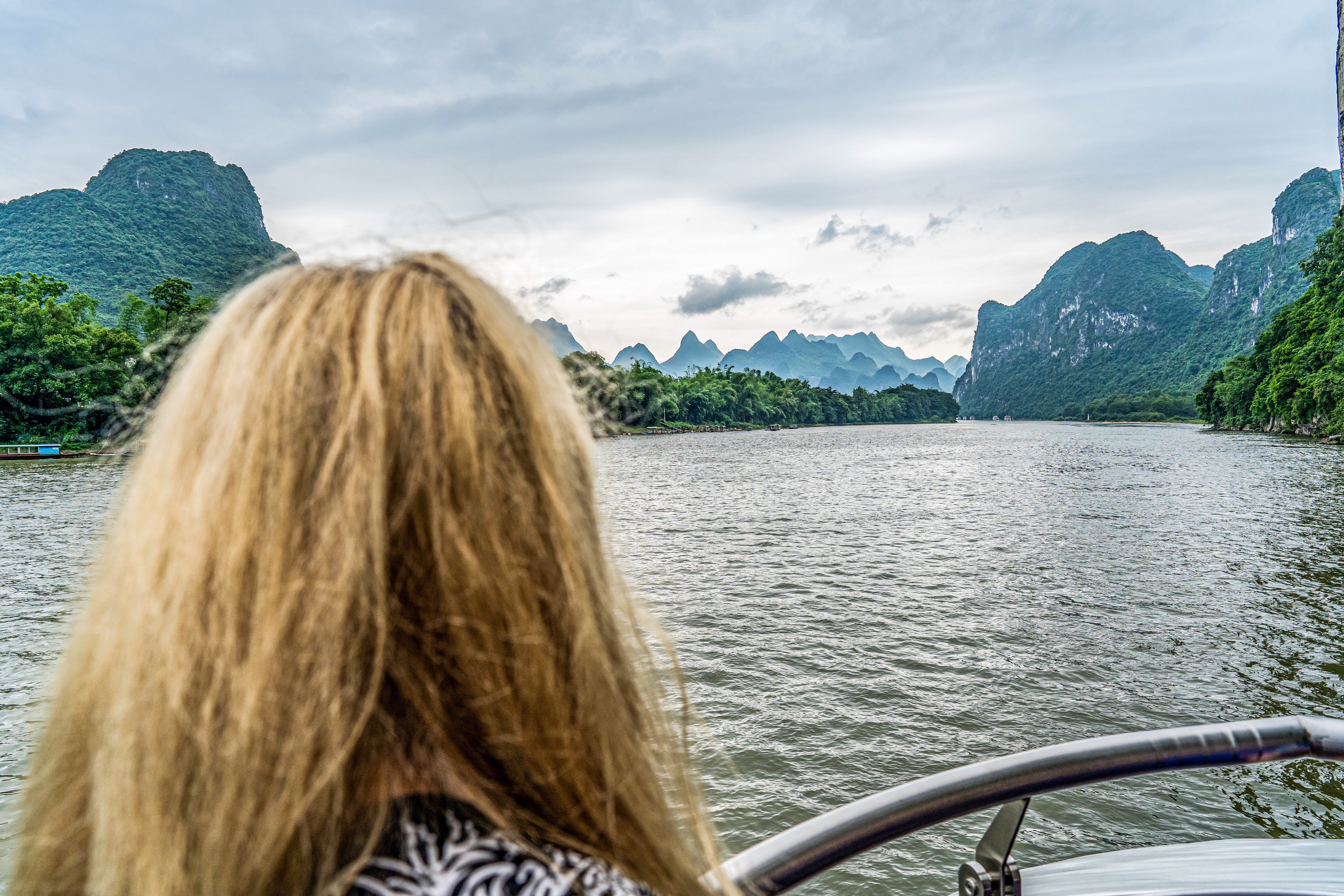 Li River boat and cruise tour in China