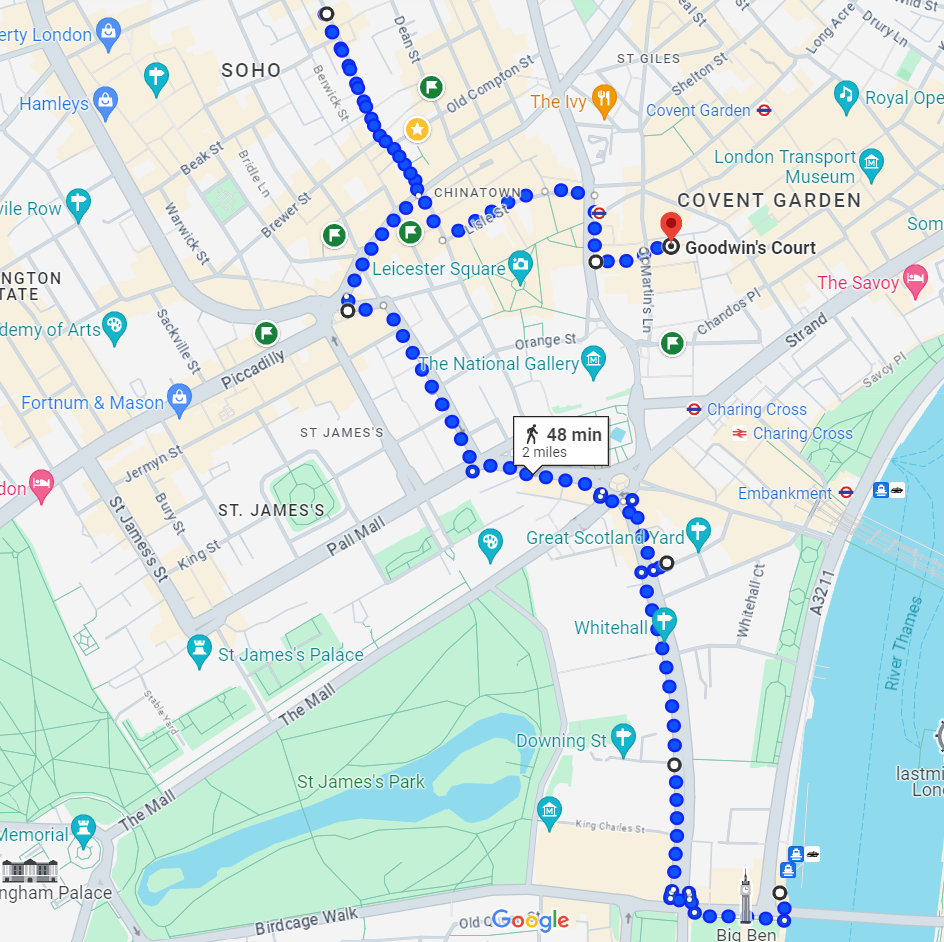 Harry Potter walking tour
