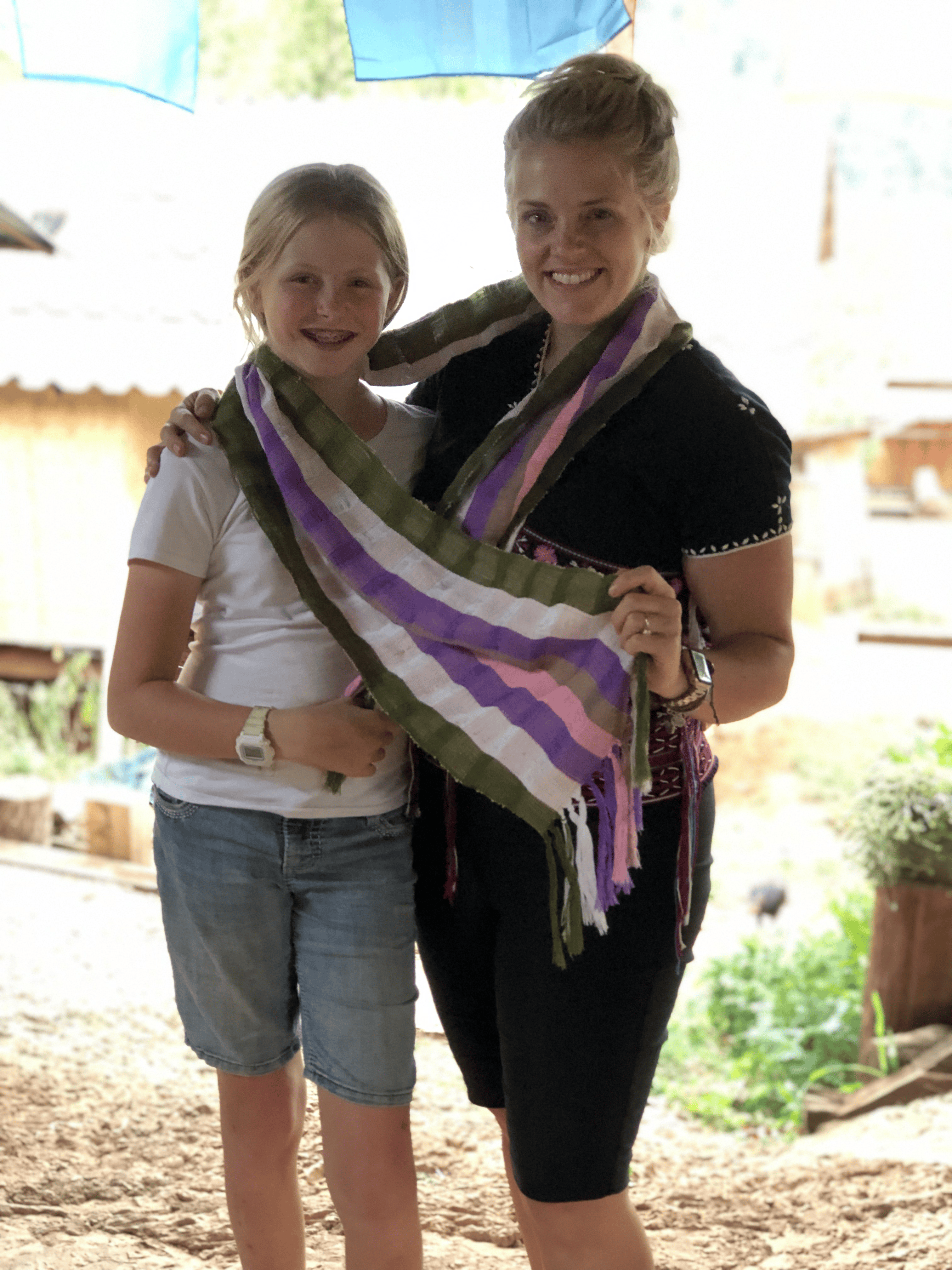 A special moment in Thailand with my girl by my side.
