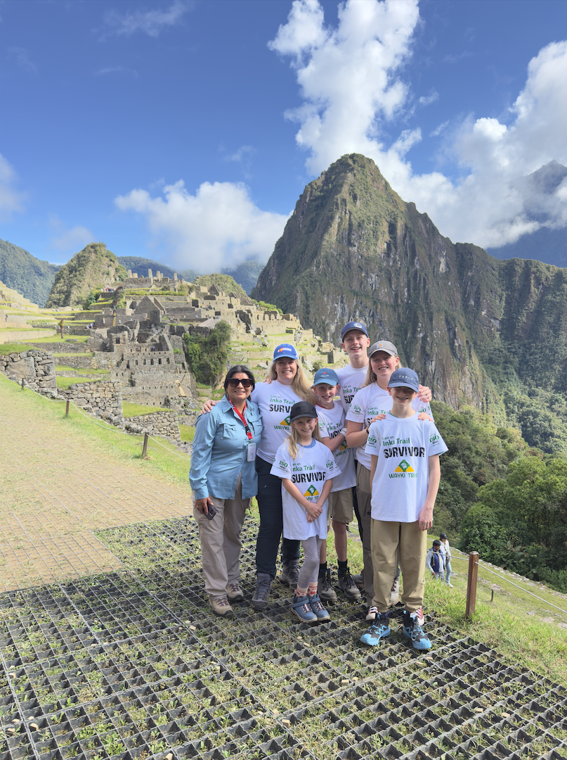 Wayki Trek for families the inca trail with kids hiking